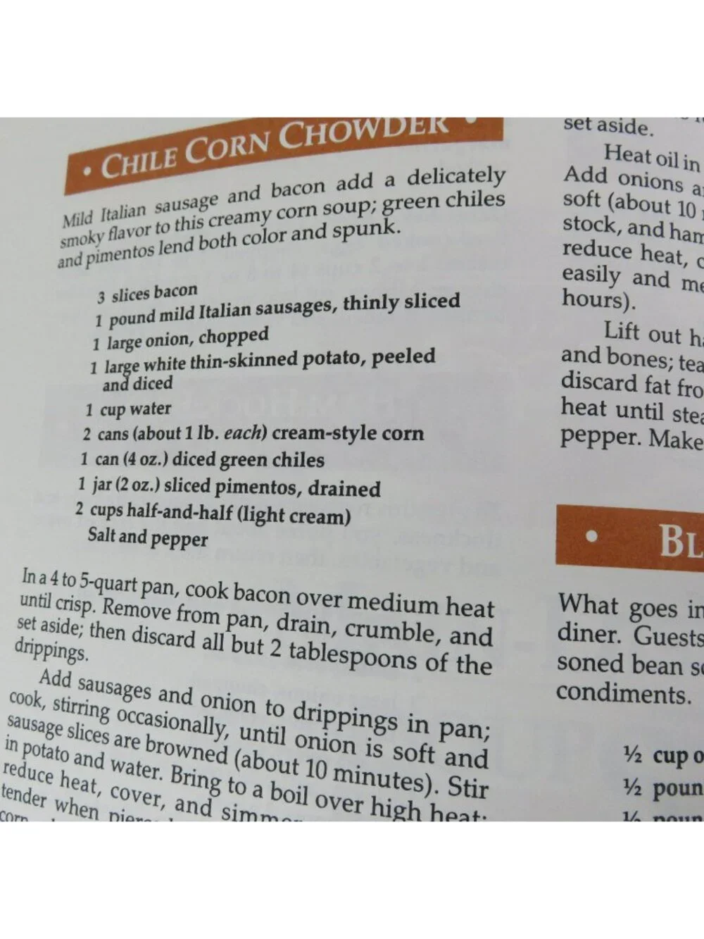 Sunset homemade soups
